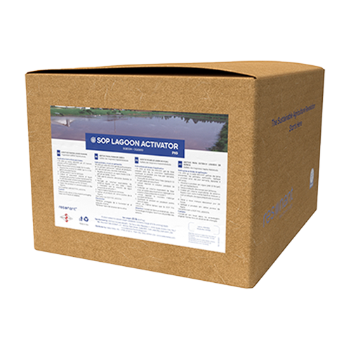 SOP Lagoon Activator Pig_Product Image SOP Lagoon Activator Pig product box.